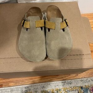 Birkenstock Suede UNIQUE color combo! Size 37